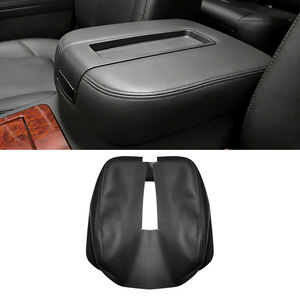 Caja de Almacenamiento con Cubierta de Cuero para Reposabrazos de Consola Central Chevrolet GMC, para Silverado Sierra 2007-2014 - Product Image 5