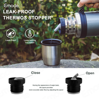 Thermos personnalisé de 8 oz pour yerba mate, ensemble de thermos de voyage en acier inoxydable, flacons, gobelet isotherme, paille sous vide, bulbe, bouteille d'eau de 1 L, gobelet