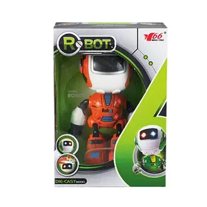 โลหะผสมหุ่นยนต์ปฏิสัมพันธ์ของเล่น RONOT ด้วยแสงและเพลง