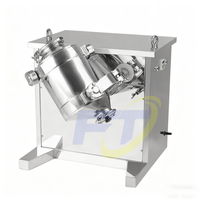 Petit mélangeur automatique 3D 30L mélangeur à tambour rotatif mélangeur de poudre de laboratoire mélangeur à mouvement 3D