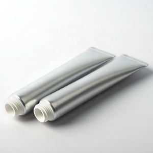 Tubo Personalizzato per Crema Contorno Occhi con Applicatore in Lega di Zinco 10g/15g, Tubo Morbido in Alluminio Laminato Argento per Crema Contorno Occhi - Product Image 4