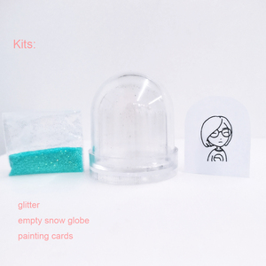 Cadre photo dôme boule de neige DIY en plastique pour décoration, souvenirs et cadeaux - Product Image 3