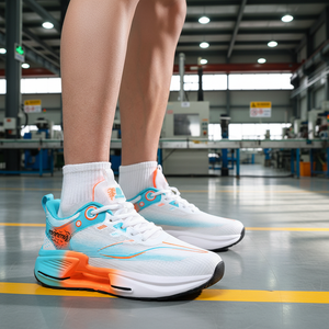 Zapatillas Deportivas para Hombre, Ligeras, Transpirables, de Gran Tamaño, con Amortiguación y Absorción de Impactos, Personalizadas OEM ODM para Fitness, Jogging y Carreras - Product Image 1