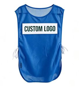 Chalecos de Entrenamiento Personalizados con Malla, Sin Mangas, con Lazos Laterales, para Equipos de Fútbol, con Logotipo Personalizado - Product Image 3