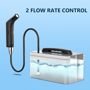 Conjunto de Chuveiro Elétrico Portátil Shattaf com Recipiente de 2.3L Bidê Elétrico Recarregável para Higiene Pessoal - Product Image 3