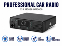 Interphone de voiture professionnel CM300d, monté sur véhicule, DMR numérique analogique double mode, IP54, résistant à la poussière et à l'eau, écran numérique