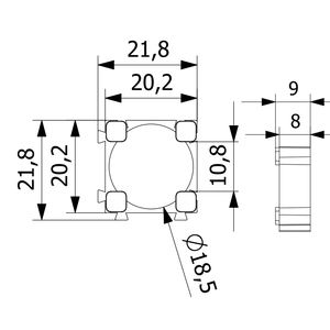 Venta al por Mayor de Fábrica: Soporte para Batería de Litio 18650x1P, Material Plástico ABS y PC, Accesorios para Baterías 18650, Compatible con OEM - Product Image 2