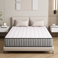 COSTFULL Langlebige Atmungsaktive Doppel-Hotel-Hybrid-Federkern-Memory-Foam-Matratze in Kingsize, Rollbox, für Krankenhaus, Schlafzimmer, Wohnmöbel