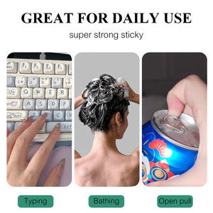 Adesivo doppio adesivo impermeabile per unghie con colla per unghie - Product Image 2
