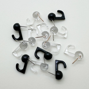 Hongzun Transparent Decorative Thumbtacks Plastic Bulletin <b>Board</b> Pins For Message <b>Board</b> - Product Image 4