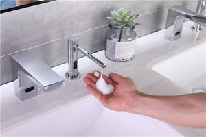 Hochwertiger Deckenmontierter Automatischer Wasserhahn mit Schaumseifenspender - Product Image 2