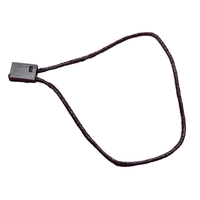 Étiquettes suspendues gaufrées écologiques en stock avec option de logo personnalisé en forme carrée pour vêtements et sacs