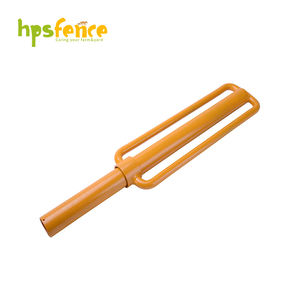 เครื่องตอกเสาเหล็กมาตรฐานสำหรับรั้วไฟฟ้าสำหรับการเลี้ยงสัตว์แบบหนัก พร้อมด้ามจับ - Product Image 6