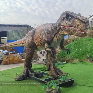 Tiranosaurio Rex 7 metros de largo Animatronic dinosaurios tamaño real dinosaurios realista T-Rex estatua