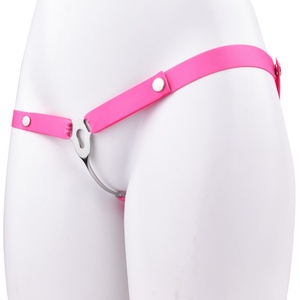 Dispositivo de Castidad Metálico FRRK Bdsm Bondage, Dispositivo de Castidad con Correa para Bloquear el Pene, Juguetes Eróticos para Sissy - Product Image 1