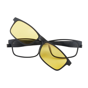 <span class=keywords><strong>Occhiali</strong></span> <span class=keywords><strong>da</strong></span> <span class=keywords><strong>Sole</strong></span> Polarizzati Retrò con <span class=keywords><strong>Clip</strong></span> e Montatura Completa <span class=keywords><strong>per</strong></span> Uomo e Donna, Compatibili con Lenti <span class=keywords><strong>da</strong></span> <span class=keywords><strong>Vista</strong></span>, Protezione UV, Stile Vintage - Product Image 3