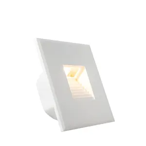 Luminans High Luminous 3W Night Light Square Mini Recessed Wall Mounted LED Wall Light For Stair Step Stairway Corridor