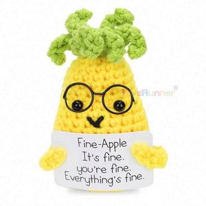 62 Designs Pocket Hug Mini Crochet Positive Potatoes Toys Affirmation Card for Pickle Plant Crochet Dolls - Product Image 6