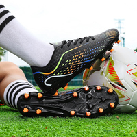 Chaussures de football d'entraînement durables et légères, tige en PU, semelle extérieure en TPU, imperméables, antidérapantes, pour l'automne/l'hiver, chaussures de football d'extérieur