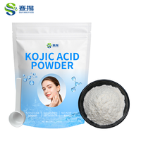 SAIYANG Grosir 99% Bahan Baku Bubuk Asam Kojic CAS 501-30-4 Pemutih Kulit Kelas Kosmetik Asam Kojic Asli Perawatan Kulit
