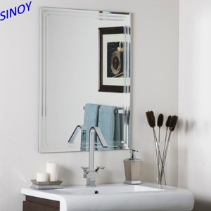Factory Custom Size and Shape Tempered Multiple Shapes Modern Decorative <b>Wall</b> Hanging Frameless <b>Mirror</b> - Product Image 2