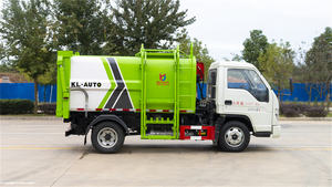 รถบรรทุกขนาดเล็ก Foton Star 2 ราคาประหยัด รถบรรทุกขยะแบบยกข้าง ระบบยกแบบตะขอ เหมาะสำหรับเมืองและหมู่บ้าน - Product Image 4