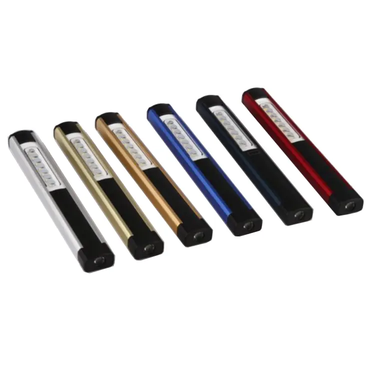 250 लुमेन एसएमडी एलईडी फ्लैशलाइट वर्क मजबूत चुंबकीय और पॉकेट क्लिप के साथ पेन फ्लैश लाइट