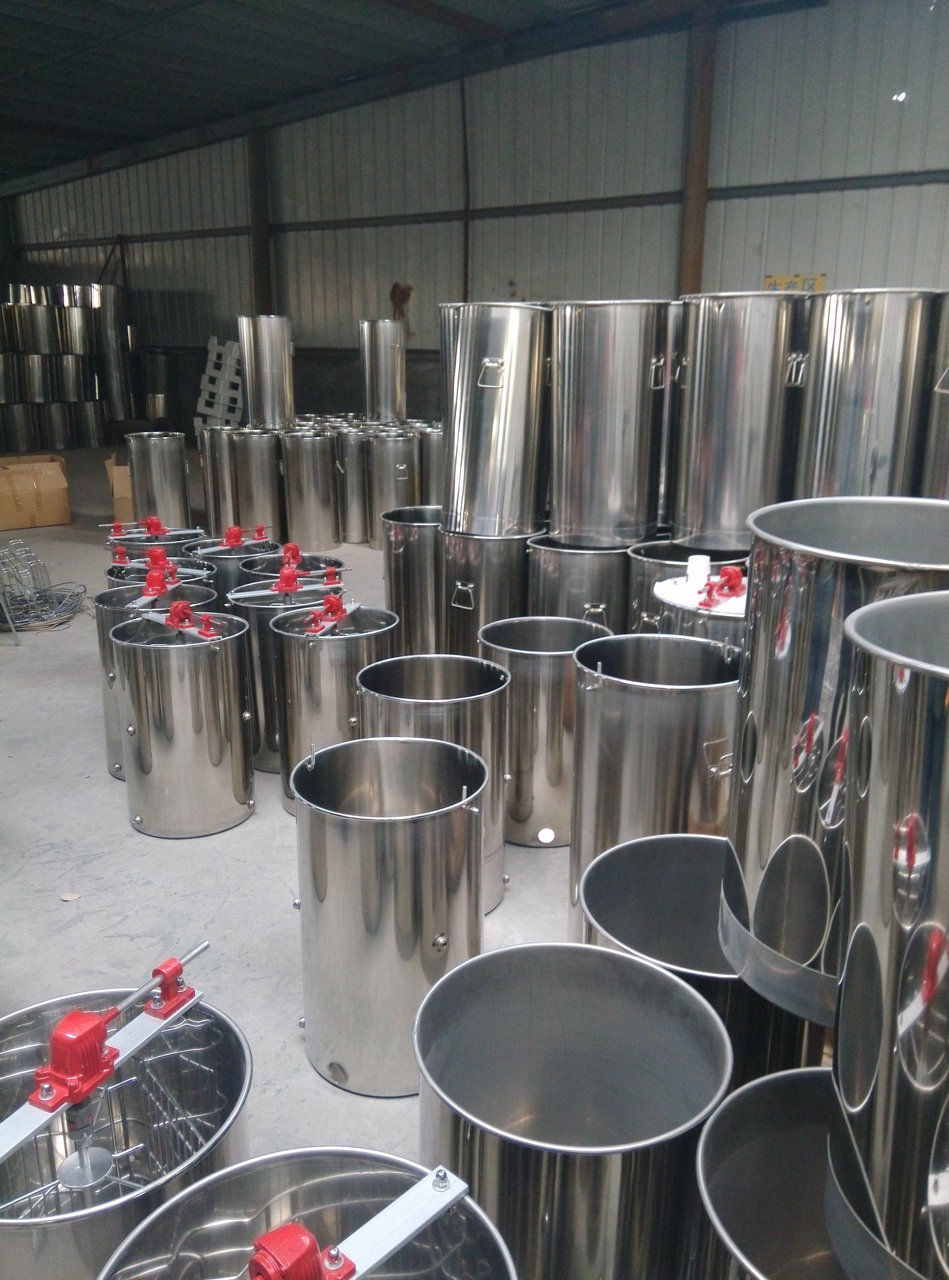 فلتر العسل من الفولاذ المقاوم للصدأ مرشح العسل المزدوج الطبقة للنحل