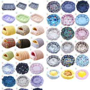 COLLABOR 3 Farben 3 Größen Bedruckte Premium-Haustierbetten OEM ODM Umweltfreundliche PP-Baumwolle Bedrucktes Weiches Hundebett Anpassbares Anti-Angst Haustierbett - Product Image 4
