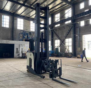 Montacargas Eléctrico de Doble Alcance Heli 1.0t <span class=keywords><strong>1.5t</strong></span>, Apilador Eléctrico de 12m para Pasillos Angostos, para Almacén - Product Image 5