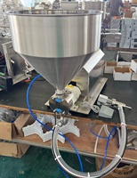Machine de remplissage automatique pneumatique à lobes en acier inoxydable avec moteur à engrenages pour beurre de cacahuète, lotion, crème et confiture – Vente en gros usine