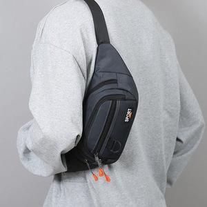 Cross Border Multifunctional Waist Bag Oxford Cloth Chest Bag Shoulder Bag For Men Outdoor Sports Travel Phone Cashier Bag - Product Image 4