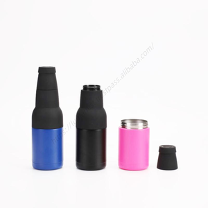 Vente en gros de refroidisseur de bière thermique à double paroi, porte-canettes en acier inoxydable de 12 oz, garde les boissons fraîches pour les pubs, la maison et l'extérieur - Product Image 3