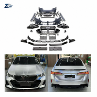Kit carrosserie style MP pour BMW Série 5 G60 2024 2025 2026 – Amélioration en matériau PP, ensemble pare-chocs avant et arrière – Vente en gros directe usine
