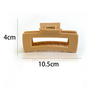 Kẹp tóc silicon mềm kiểu Hàn Quốc thời thượng, hình vuông rỗng, kiểu cá mập, dành cho nữ và bé gái, kẹp tóc nhẹ nhàng - Product Image 6