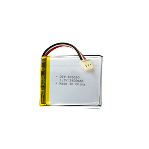 805060 <span class=keywords><strong>3</strong></span>.7V 2700mAh Li Polymer battery with CE ISO9001 - Product Image 2