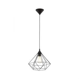 LUSTRE TARBES 1 AMPLI, NOIR, H. 110CM - 1X60W E27 - Product Image 1