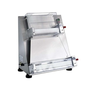 Petit rouleau à <span class=keywords><strong>pizza</strong></span> automatique en acier inoxydable de 10-40cm/50-500g, machine à rouler la pâte à base de masa - Product Image 4