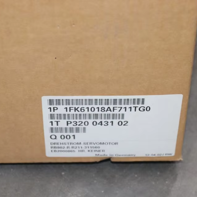 PLC 1FK6101-8AF71-1TG0 Automation Products Programmable Logic PLC Controller