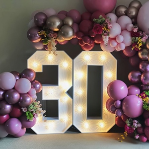 4 ฟุตยักษ์กระโจมจด<span class=keywords><strong>หมาย</strong></span> LED <span class=keywords><strong>หมาย</strong></span>เลขงานแต่งงานที่กําหนดเอง LED รัก Light Up ป้าย LED กระโจมจด<span class=keywords><strong>หมาย</strong></span> - Product Image 6