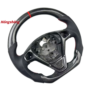 Volant accessoire intérieur en fibre de carbone personnalisé pour Ford <span class=keywords><strong>Fiesta</strong></span> <span class=keywords><strong>MK7</strong></span> <span class=keywords><strong>MK7</strong></span>.5 ST Style fibre de MK2-Carbon - Product Image 2