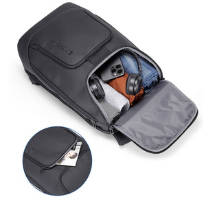 Kingsons <b>Laptop</b> <b>Backpack</b> 20-35L Lightweight Unisex Commuter Bag Solid Color Business Travel <b>Backpack</b> - Product Image 3