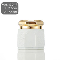 Récipient cosmétique hermétique et étanche pour crème pour le visage, beurre corporel, lotion, soins de la peau faits maison, pot en verre pour échantillons