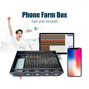 Sistema de Control de Teléfonos en Masa, Caja Servidora Android con IA para Granjas de Teléfonos Inteligentes, Procesamiento de Redes Sociales Móviles para 100 Dispositivos - Product Image 1