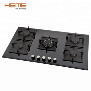 Kitchen Cooking Appliances 5 burner Built in Gas <b>Stove</b> with CE and Certificate - Product Image 2