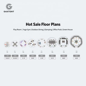 Dôme rond clair Igloo extérieur de luxe Connecteurs géodésiques sans cadre en polycarbonate Dôme en verre <span class=keywords><strong>pour</strong></span> <span class=keywords><strong>dormir</strong></span> 2 personnes Camping - Product Image 5