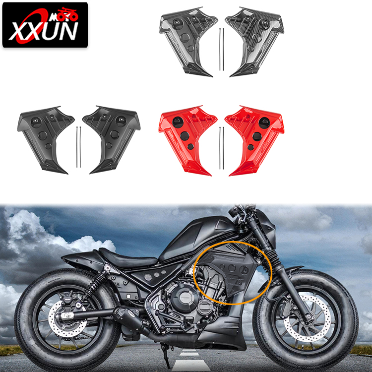 Детали мотоцикла XXUN, защита двигателя, бампер, аварийные полосы для шоссе, корпус, рама, падающие протекторы для Honda Rebel CMX 300 500 2017-2022