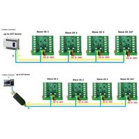 8AI RS485 Input Analog PT100 RTD RS485 Modul Akuisisi Sensor Suhu Ganti NTC K Termokopel DS18B20