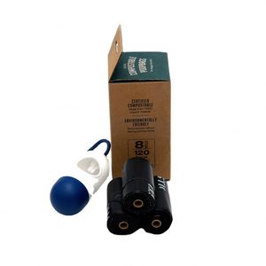 2x4 Family Pack Odor-Controlled Green Cornstarch Pet Waste <b>Bags</b>-<b>Compostable</b> Biodegradable Cat Dog Poop Poop <b>Bags</b> - Product Image 3