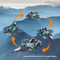 2025 Dowellin 2.4G 4CH mousse volante quadrirotor RC Drone combattant télécommande avion RC avion Drone jouet avec lumières